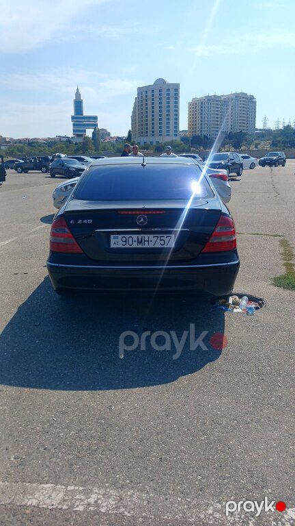 Mercedes E 240, 2.6 L, 2002 il, 282 750 km — Avtomobillər, Bakı (3)