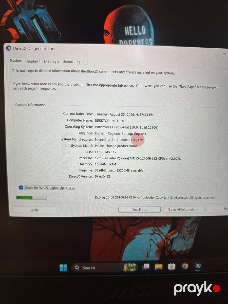 Noutbuk Msi Gaming — Noutbuklar, Bakı (5)