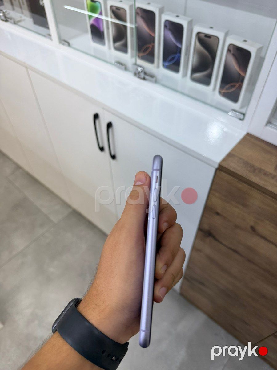 Apple iPhone 11 Purple 128GB/4GB — Smartfonlar, Bakı (3)