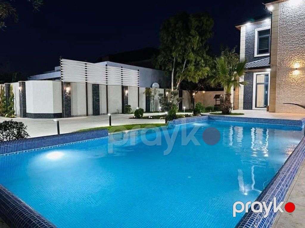 İcarəyə verilir 5 otaqlı həyət evi/bağ evi 450 m² — Ev, villa, Bakı (7)