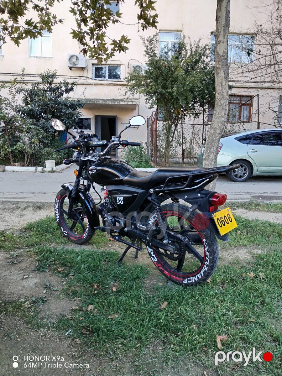 Tufan M50, 2024 il — Motosiklet və mopedlər, Bakı (11)