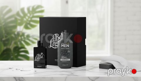 Ətir dəsti kişilər üçün Oriflame Be the Legend ətir suyu 75 ml, duş geli 250 ml — Bakı