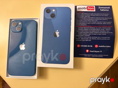 Apple iPhone 13 Blue 256GB/4GB — Bakı