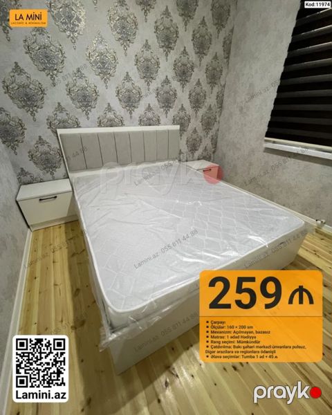 Çarpayı dəsti – LA Mini – Ölçü: 160 200 sm – Mexanizm — Bakı