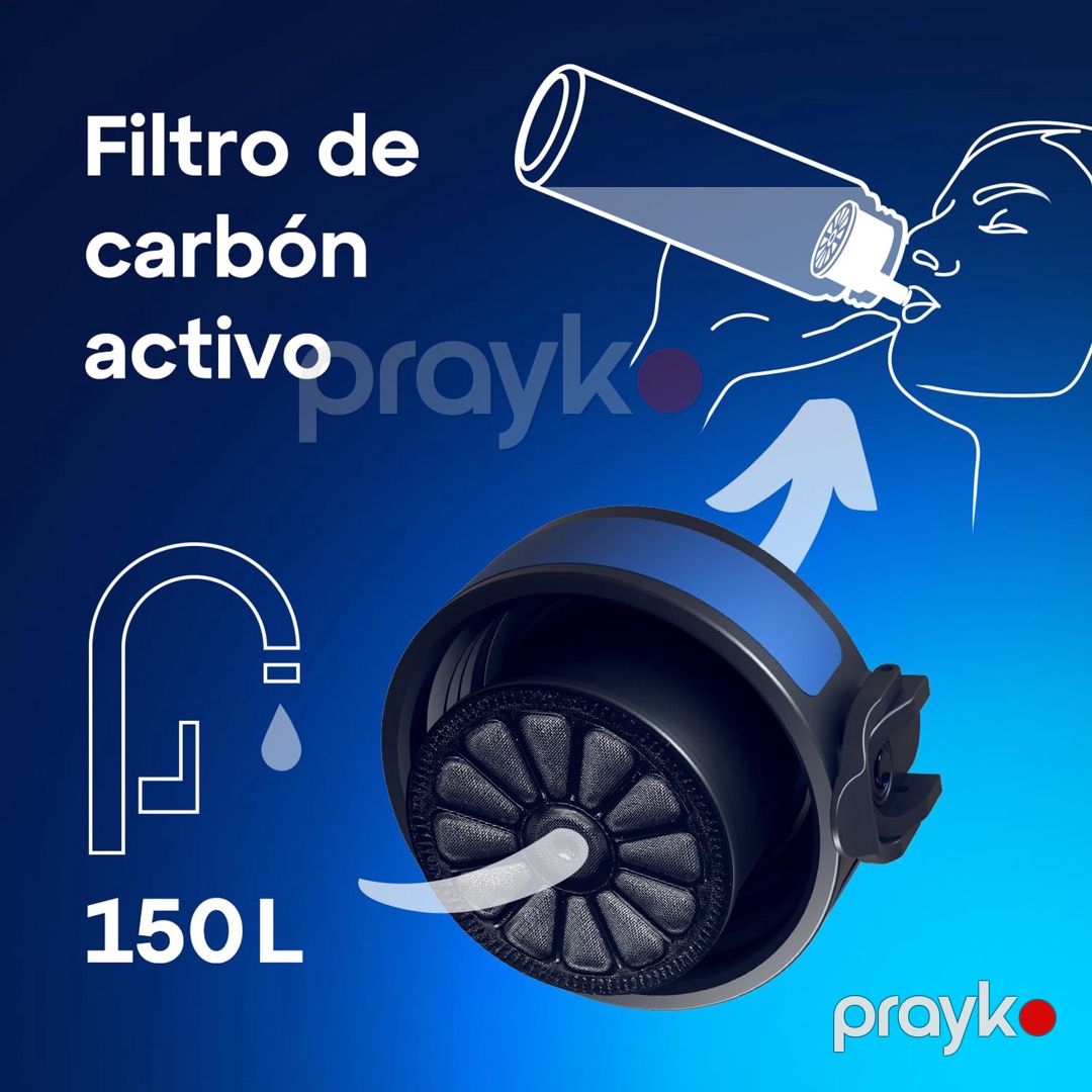 İdman su qabı Akvafor, açıq göy, 500 ml — Mallar, Bakı (2)