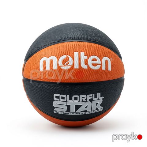 Basketbol topu dəri ölçü 7 qara-narıncı — Bakı