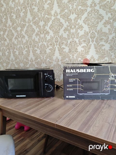 Hausberg mikrodalğalı soba – model HB-8008MG - Həcm: 20 litr - Qapı — Masazır