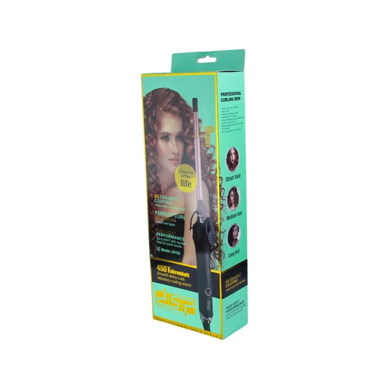 Saç üçün maşa DSP 20105 Black — Saç burmağa və düzəltməyə, Bakı (2)