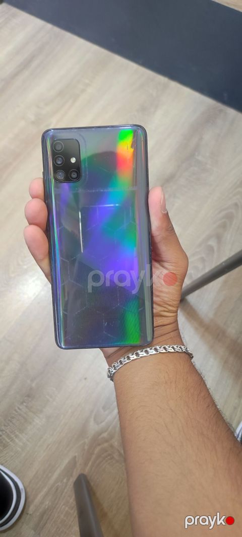 Samsung Galaxy A51, 64 GB, rəng - Boz, Barmaq izi — Bakı