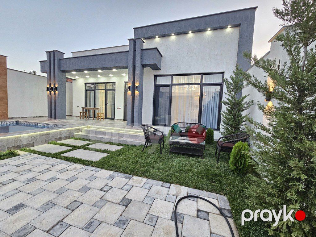 Satılır 4 otaqlı həyət evi/bağ evi 160 m² — Ev, villa, Bakı (4)