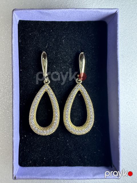 Kiçik sırğa Xuping Jewelry Bijuteriya ərintisi Ağ 40 mm 2026-525013 — Bakı