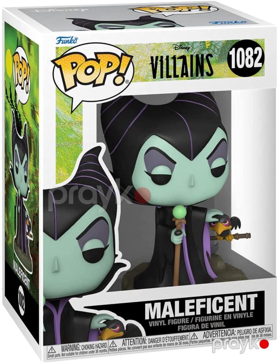 Fiqur Funko POP Disney: Villains - Maleficent, vinil, 10 sm, 3+ yaş — Mallar, Bakı (2)