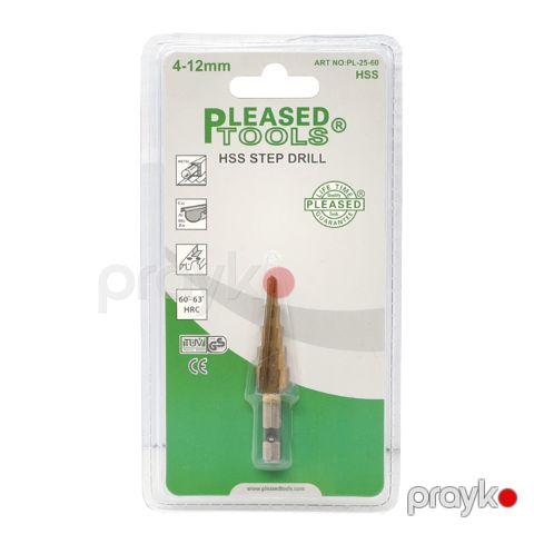 Sverlo drel PL-25-60 pleased tools 4-12MM yolka — Bakı