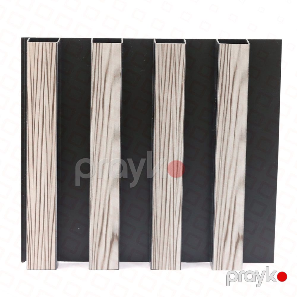 Hıll fan dekorativ panel 17X300 sm 009 göyrüş boz — Divar kağızları, Bakı (2)