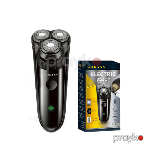 Sokany SK-393 Elektrikli Üzqırxan – Fırlanan Başlıq — Bakı