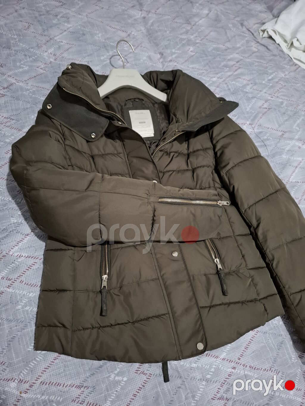 Puxovik kurtka, Bershka, L — Jaketlər, Bakı (4)