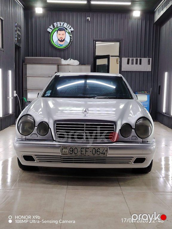 Mercedes E 300, 3.0 L, 1998 il, 450 000 km — Avtomobillər, Ağdaş (2)