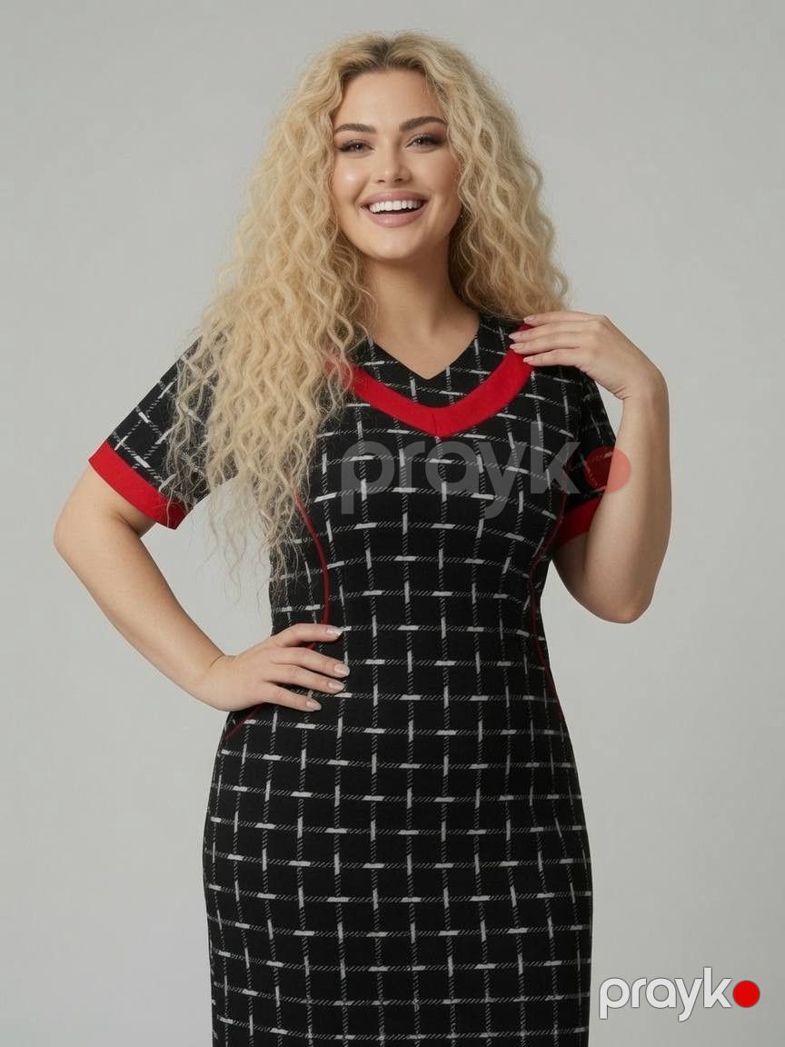 Gündəlik don No brand 5XL Qara Pambıq Süprəm BA-99 — Gündəlik paltarlar, Bakı (3)