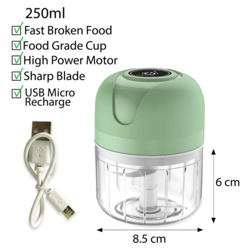 Mini-doğrayıcı 250ml, USB — Mətbəx kombinaları və maşınları, Bakı (2)