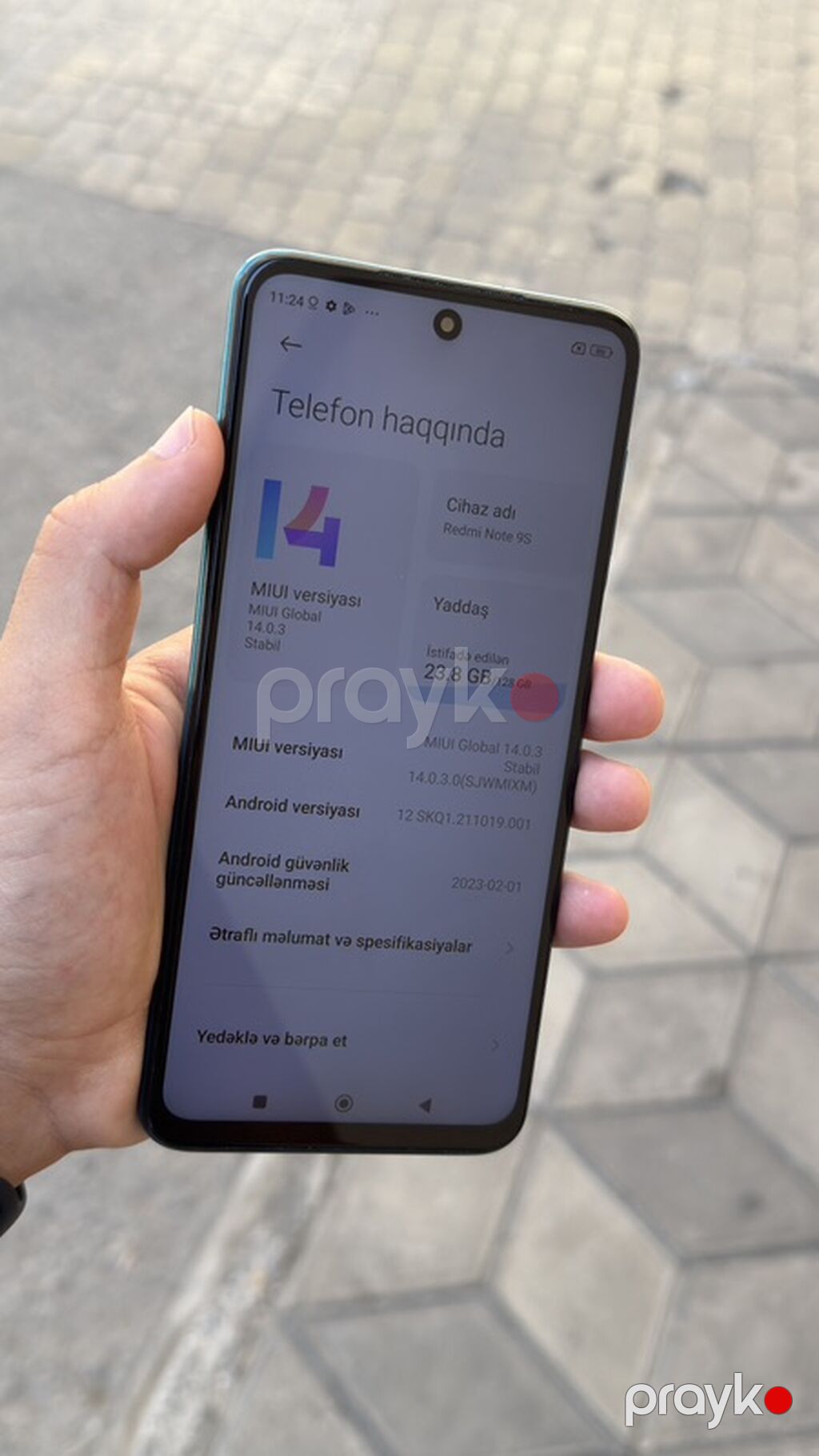 Redmi Note, 128 GB, rəng - Yaşıl, İki sim kartlı — Xiaomi, Bakı (9)