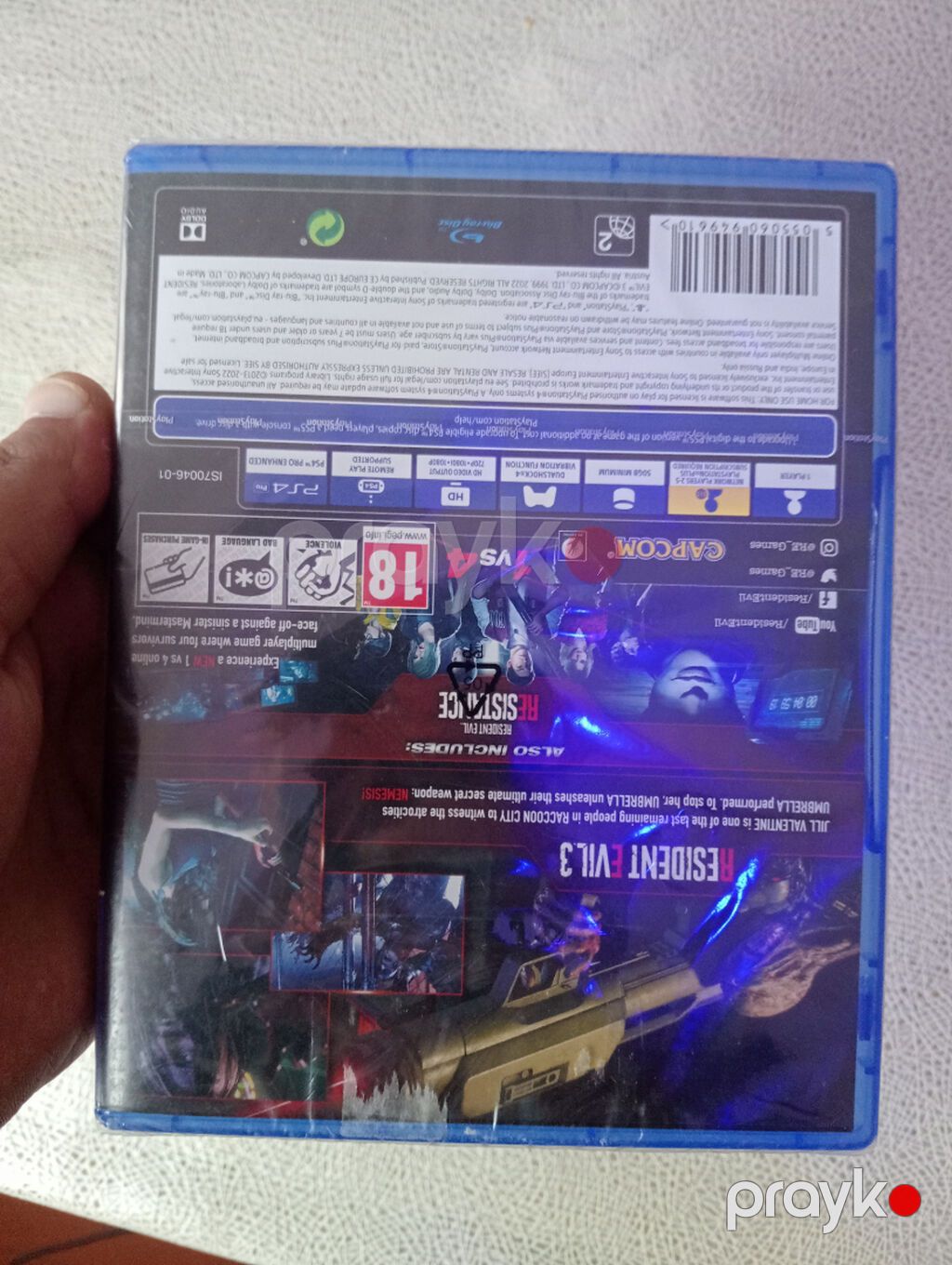 Çagarası üzərində yeni bağlı qutuda resident evil 3 disk satılır — Konsol oyunları, Qəbələ (3)