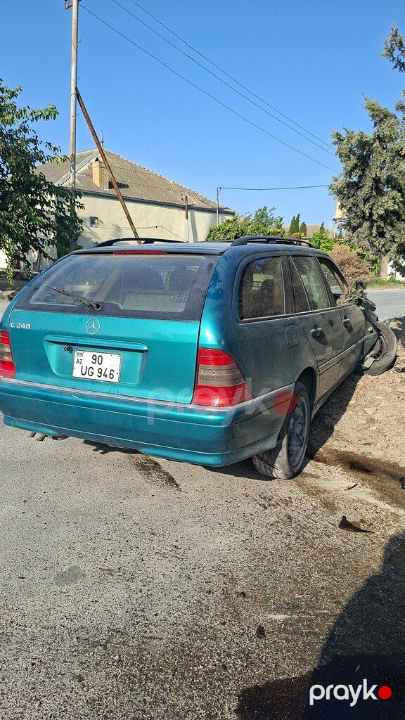 Mercedes C 240, 2.4 L, 1998 il, 395 000 km — Avtomobillər, Bakı (6)