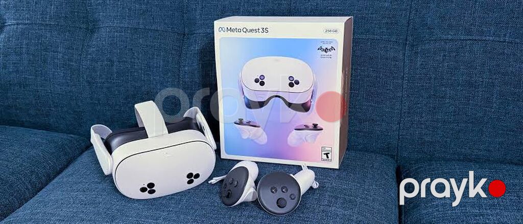 Meta Quest 3S VR qulaqcığı – immersiv virtual reallıq üçün müstəqil — Oyunlar, konsollər və proqramlar, Gəncə (2)