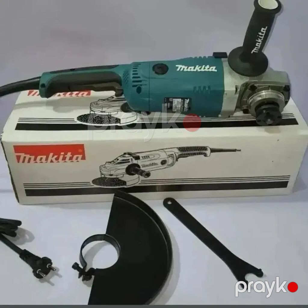 Makita bucaqslı təmir/yonma aparatı (angle grinder) Xüsusiyyətlər — Zımpara maşınları, Digah (3)