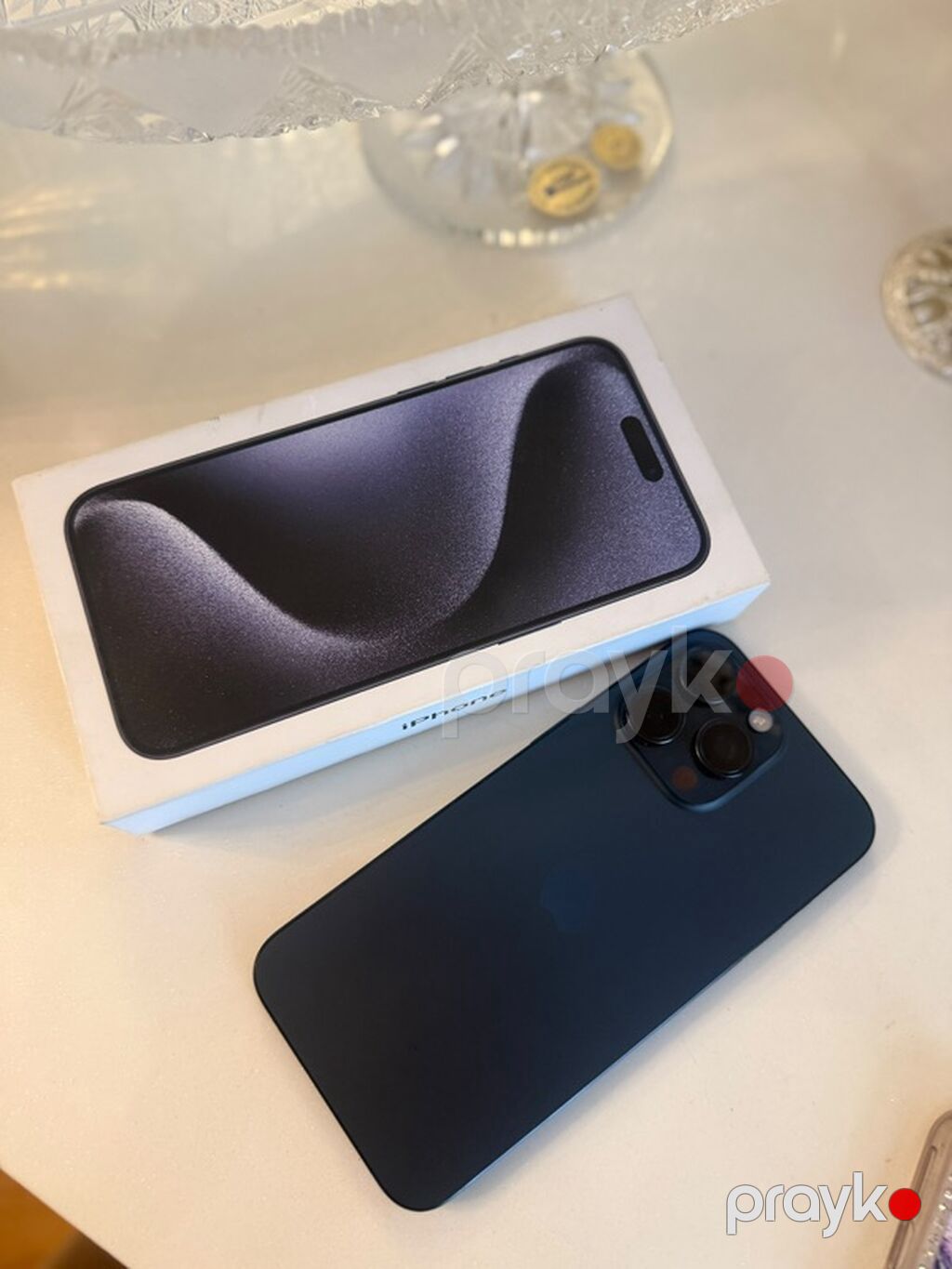 IPhone 15 Pro, 512 GB, Blue Titanium, Face ID — Apple iPhone, Bakı (2)
