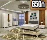 Yataq otağı dəsti – müasir minimal dizayn Komplektin tərkibi — Товары