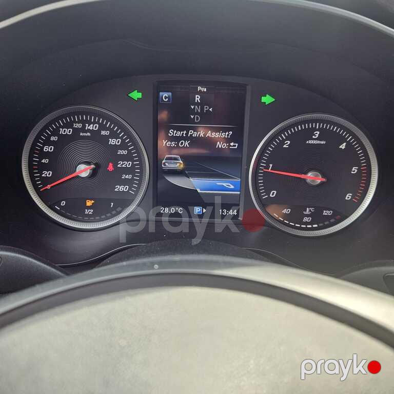 Mercedes C 200 d, 1.6 L, 2016 il, 155 000 km — Avtomobillər, Bakı (9)