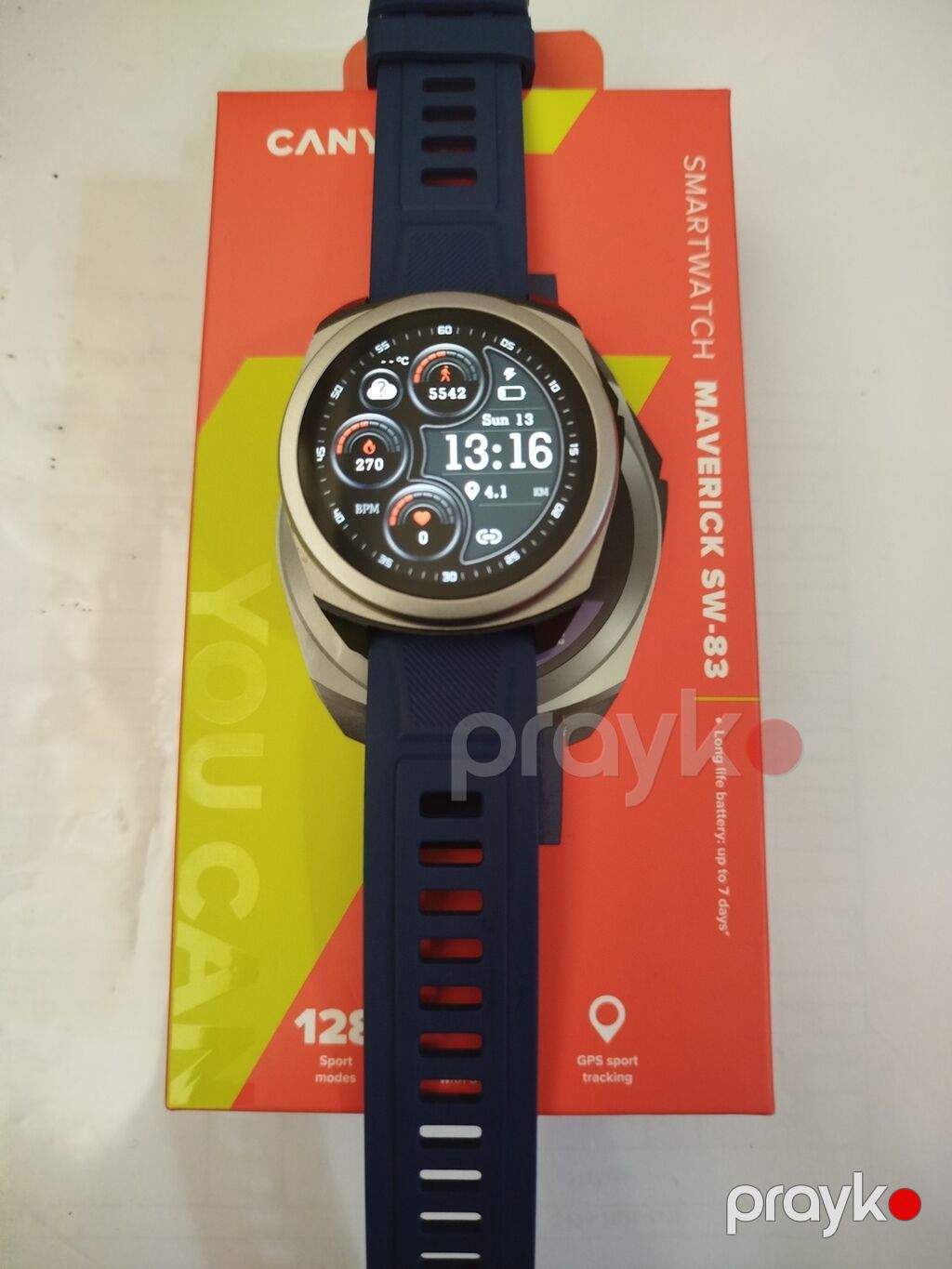 Canyon Maverick SW-83 ağıllı saat - 1.3" dairəvi rəngli ekran — Ağıllı saatlar, Sumqayıt (2)