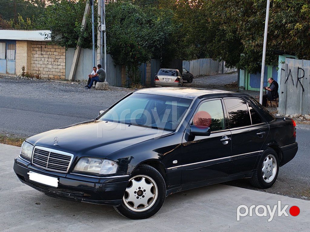 Mercedes C 200, 2.0 L, 1996 il, 187 228 km — Avtomobillər, Bərdə (10)