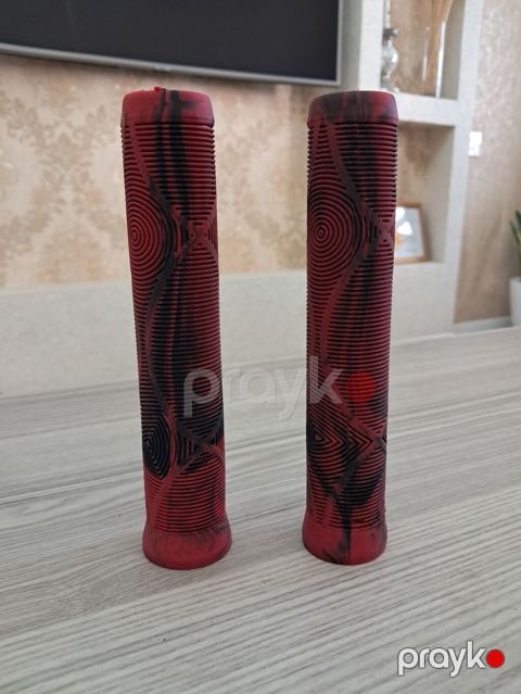 Velosiped sükan ucları (qol tutacaqları) – 1 cüt - Material: yumşaq — Bakı