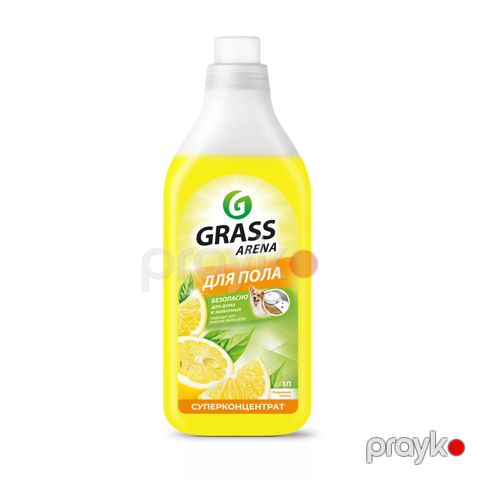 Yuyucu konsentrat döşəmə üçün Grass Arena Canlandırıcı limon, 1000 ml — Bakı