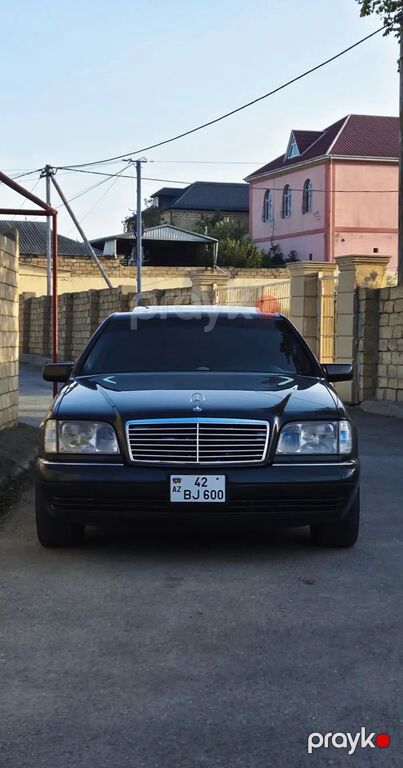 Mercedes S 320, 3.2 L, 1995 il, 184 000 km — Bakı