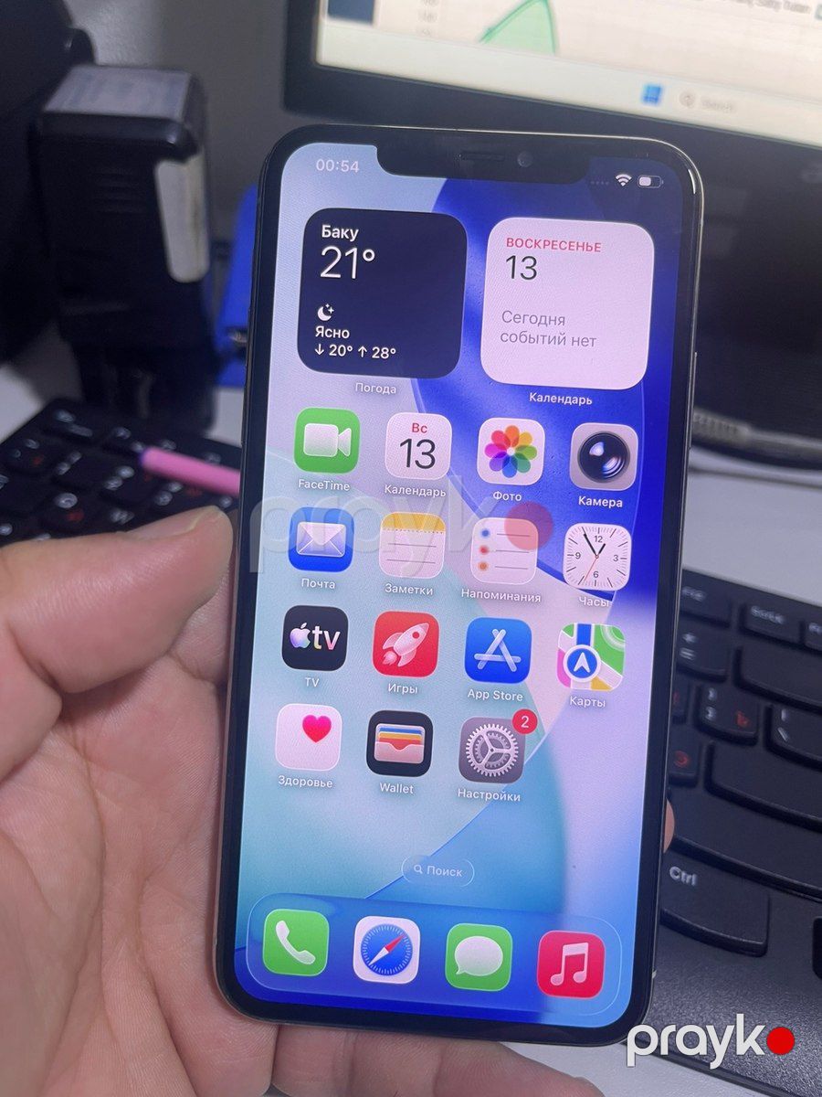 Apple iPhone 11 Pro Max Silver 256GB/4GB — Smartfonlar, Lənkəran (2)
