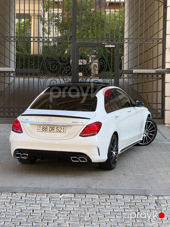 Mercedes C 300, 2.0 L, 2017 il, 104 000 km — Avtomobillər, Bakı (11)