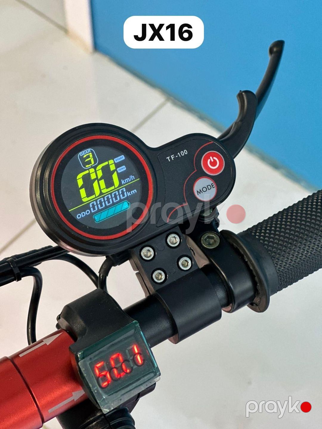 Elektrik samokat Vptscu JX-16 Comfort 500W oturacaqlı 48V 13Ah — Mallar, Bakı (3)