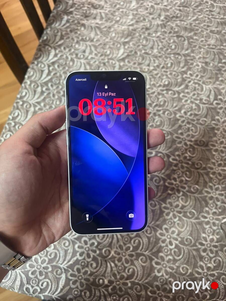 Apple iPhone 13 Starlight 128GB/4GB — Smartfonlar, Sumqayıt (3)