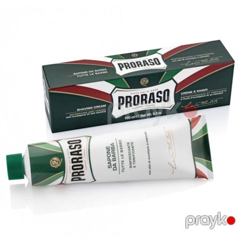 Təraş üçün krem Proraso Soap Tube Refresh mentol və evkalipt ilə 150 ml — Bakı