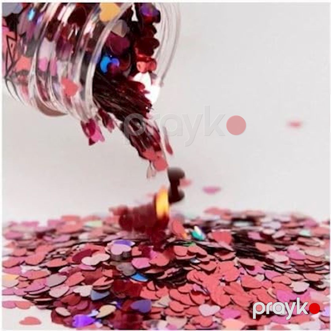 Qlitter Mac Pink Hearts, 4.5 q — Mallar, Bakı (3)