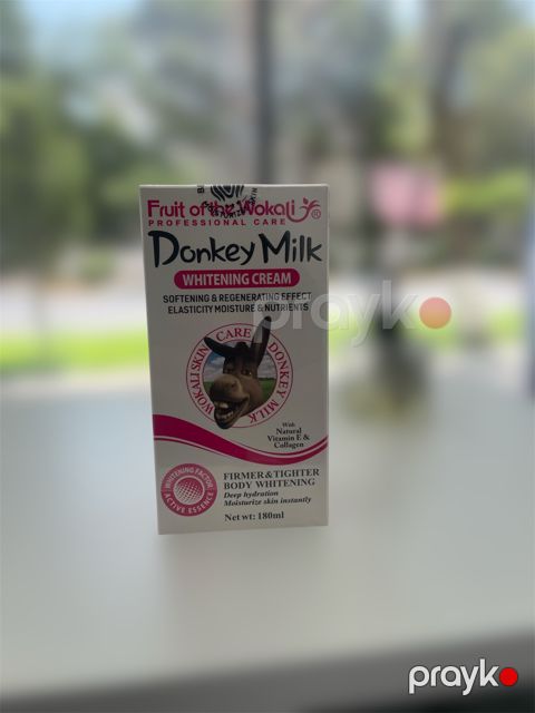 Üz kremi Wokali Donkey Milk Whitening 180 ml — Bakı