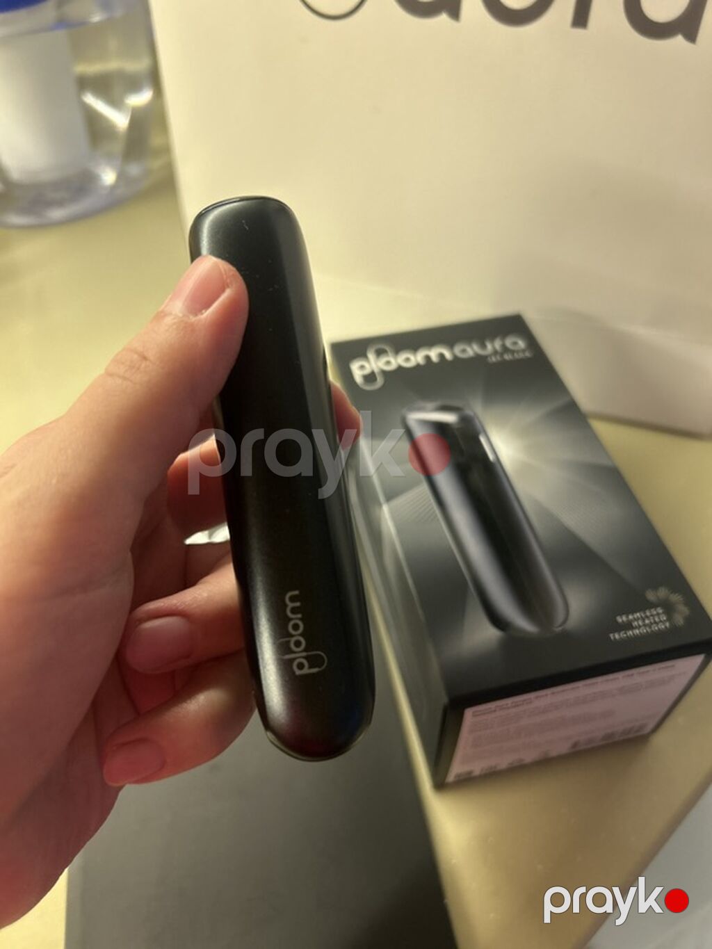 Ploom Aura (Jet Black) tütün çubuğu qızdırma cihazı - Brend: Ploom — Elektronik siqaretlər, Bakı (2)