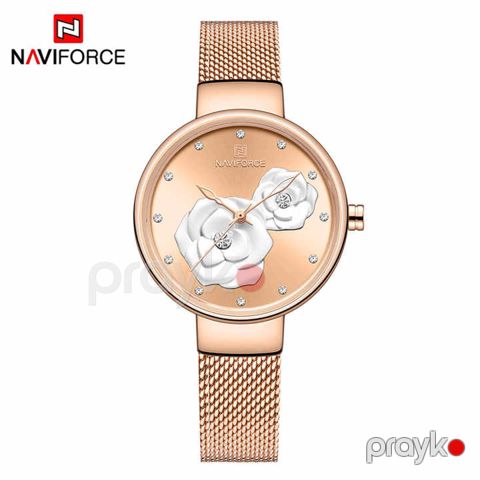 Qadın qol saatı Naviforce NF5013 Rg/rg/rg Gold — Bakı