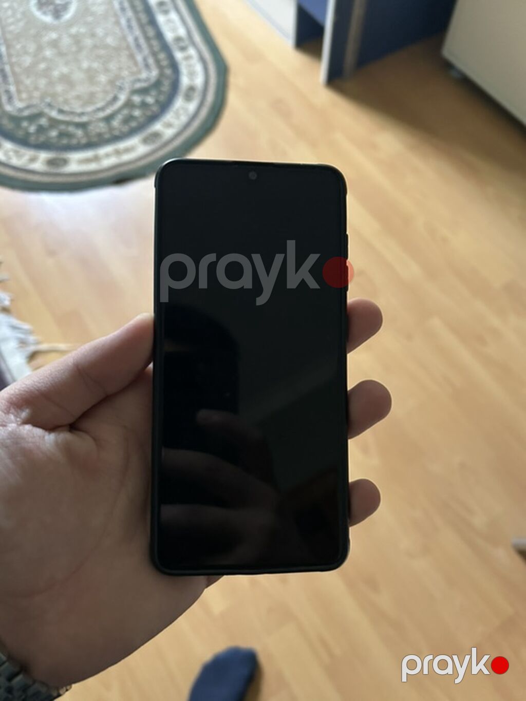 Samsung Galaxy A41, 64 GB, rəng - Qara, Simsiz şarj — Samsung, Bərdə (2)
