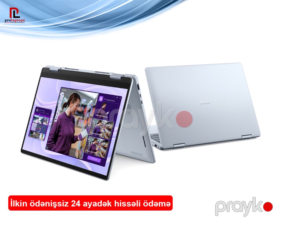 Dell 14 Plus 2-in-1 DB04250 DB04250_LNL_202 — Noutbuklar, Bakı (2)