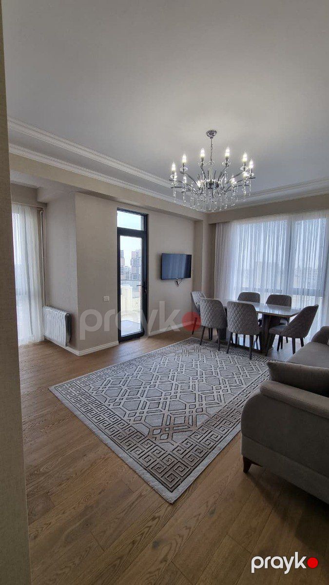 İcarəyə verilir 3 otaqlı yeni tikili 110 m² — Mənzil, Bakı (6)