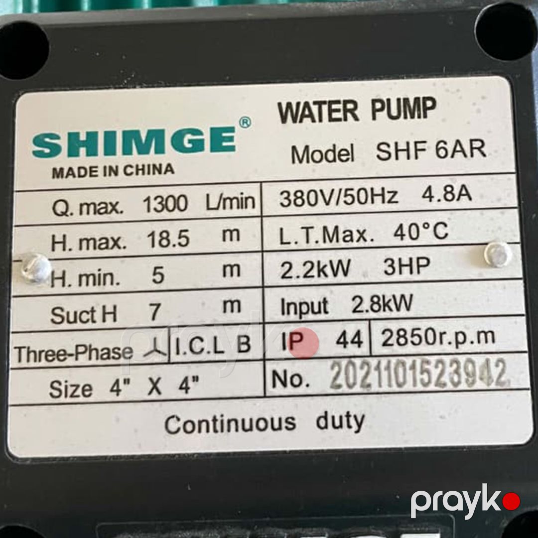 Səthi nasos Shimge SHF-6AR Shimge Suvarma Nasosu SHF-6AR — Mallar, Bakı (2)