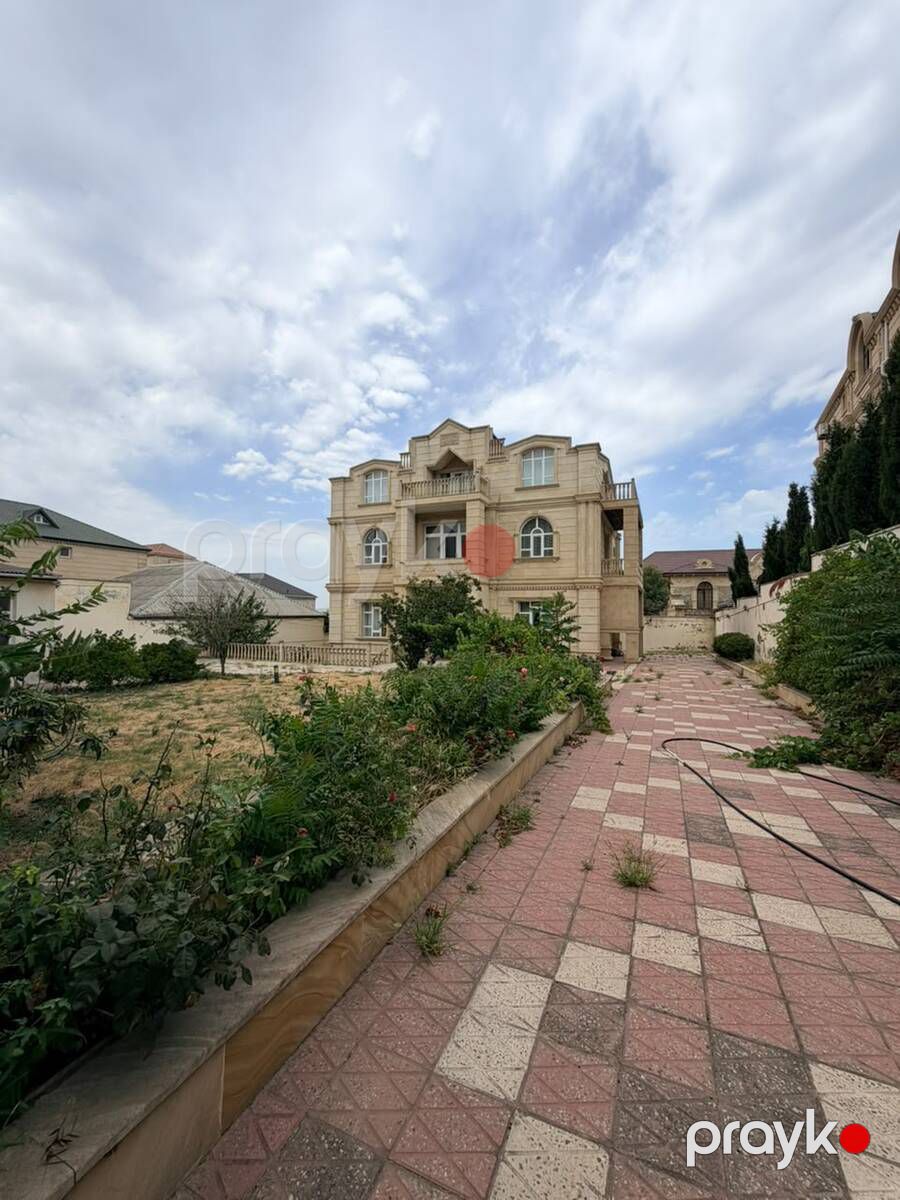 Satılır 7 otaqlı həyət evi/bağ evi 400 m² — Ev, villa, Bakı (3)